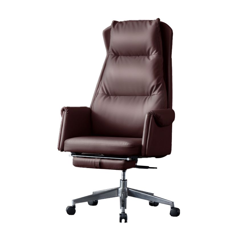 Contemporary Leather Executive Chair Swivel Managers Chair for Office