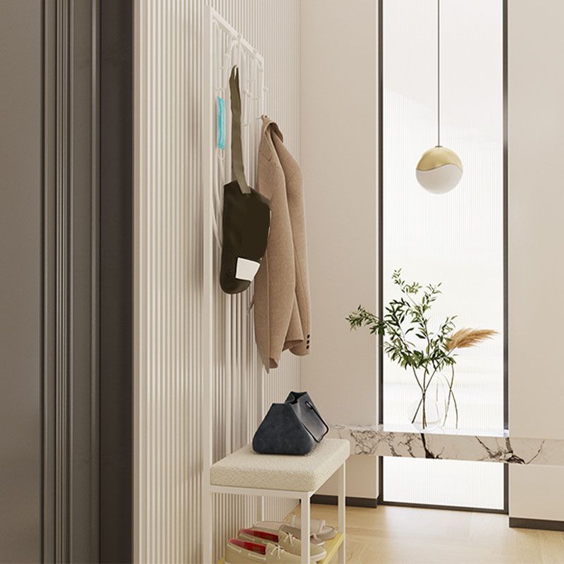 Luxurious Metallic Coat Hanger Free Standing Hooks Design Coat Rack for Living Room