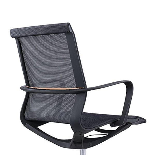 Modern Fixed Arm Conference Chair Office Ergonomic Mesh Task Chair