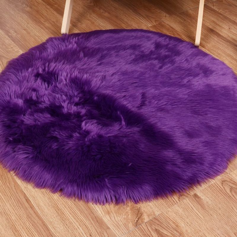 Beruhigende Feste Farbe Teppich Multi-Farb Fluffy Area Teppich nicht rutschtierfreundlich Easy Care Indoor Teppich für Dekoration