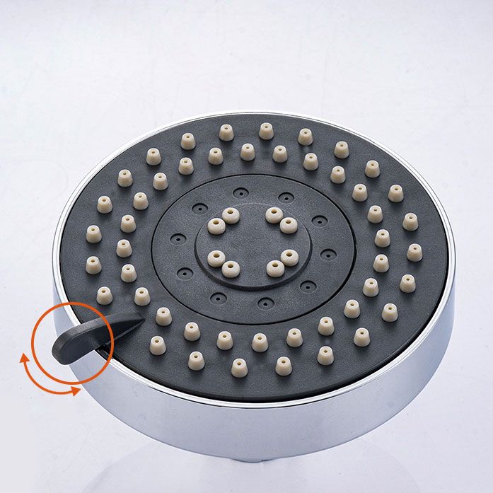 Round Small Top Shower Head Wall-Mount Adjustable Shower Head