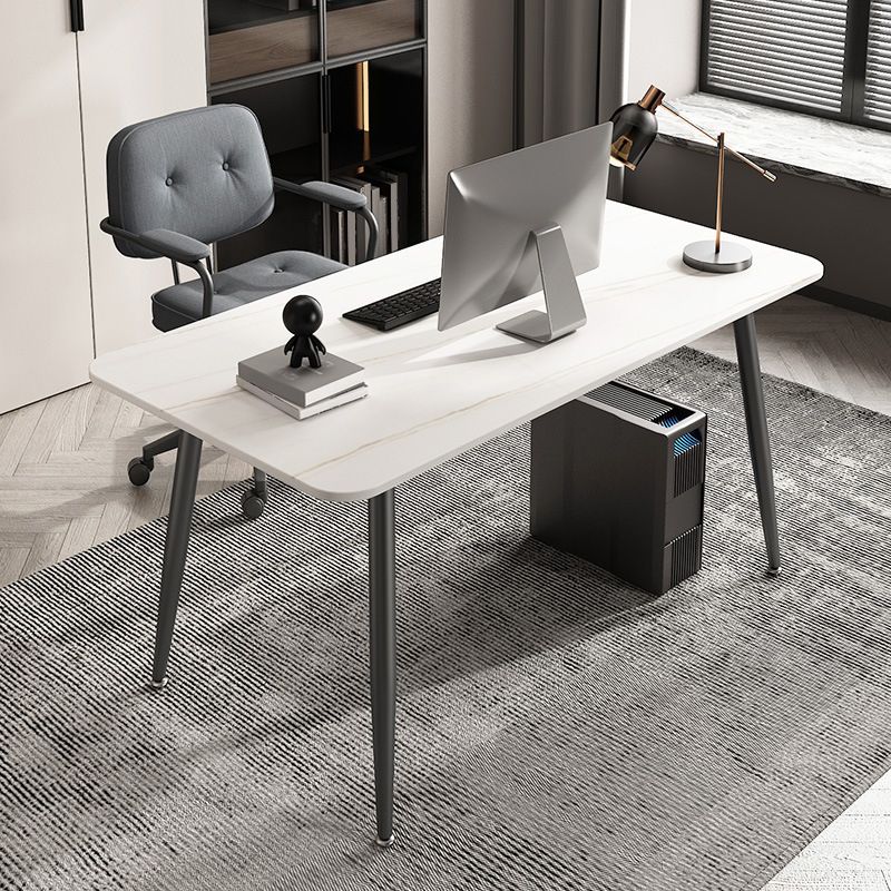 Rectangular Shaped Office Desk White/Black/Grey Writing Desk for Office