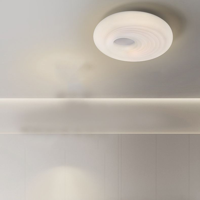 Modernism White Ceiling Light LED Flush Mount Lighting for Hallway and Foyer