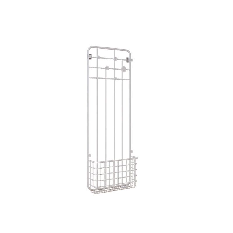 Metal Coat Hanger Storage Baskets Industrial Entryway Kit Coat Hanger