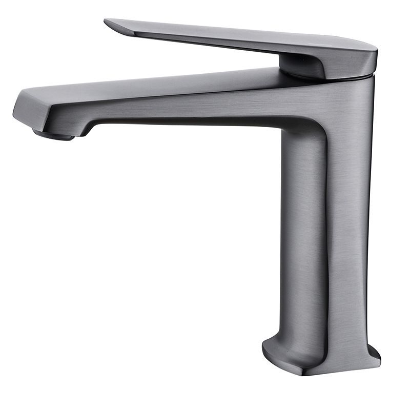 Modern Vessel Sink Faucet Lever Handle Copper Low Arc Vessel Faucet