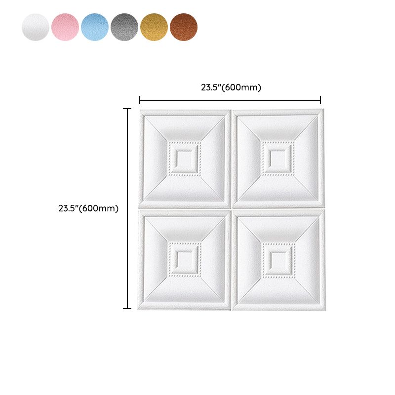 Gorgeous Style Wall Plank 3D Print Bathroom Living Room Wall Panels with Upholstered