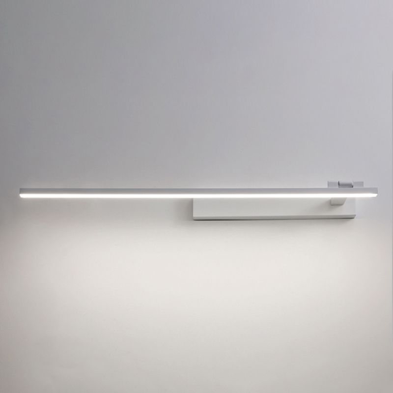 Moderne eenvoudige stijl ijzeren ijdelheid licht strip vorm led ijdelheid lamp voor doucheruimte