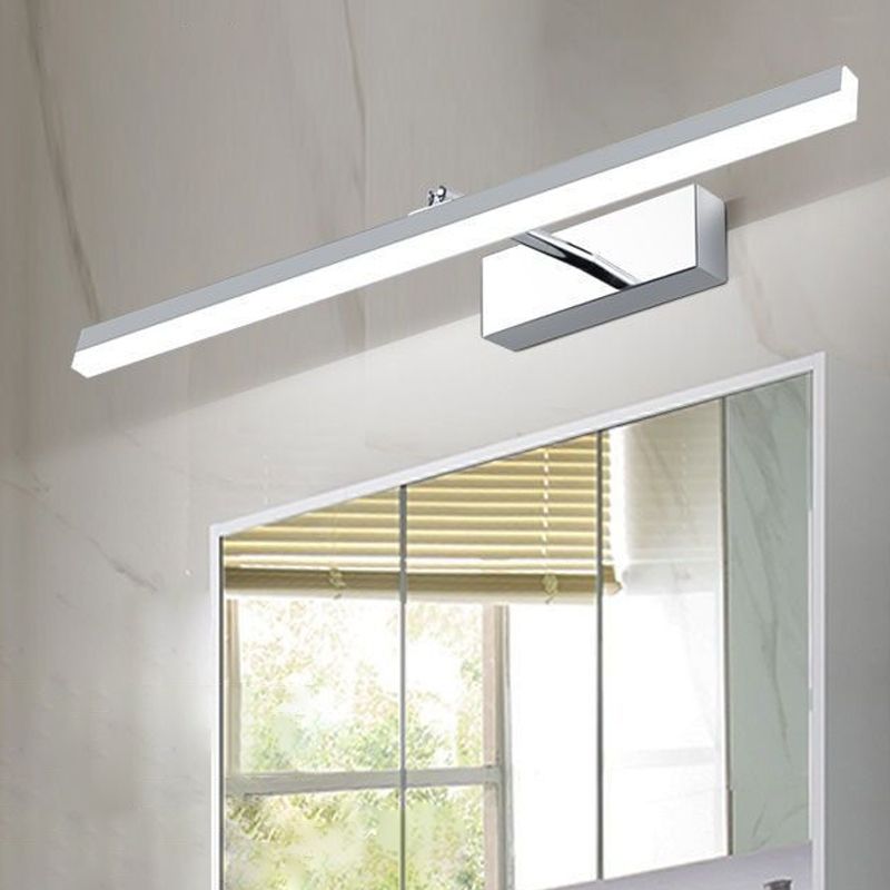 Modern Minimalist Style Linear Vanity Sconce Lights Metal Vanity Lighting for Bathroom