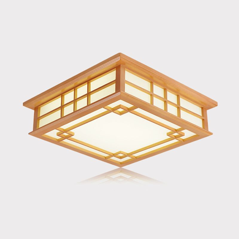 Contemporary Square Flush Mount Ceiling Light 1 Light LED Flush Ceiling Lights