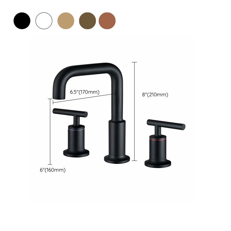 Luxury Vessel Faucet 3 Holes High-Arc Vessel Sink Bathroom Faucet