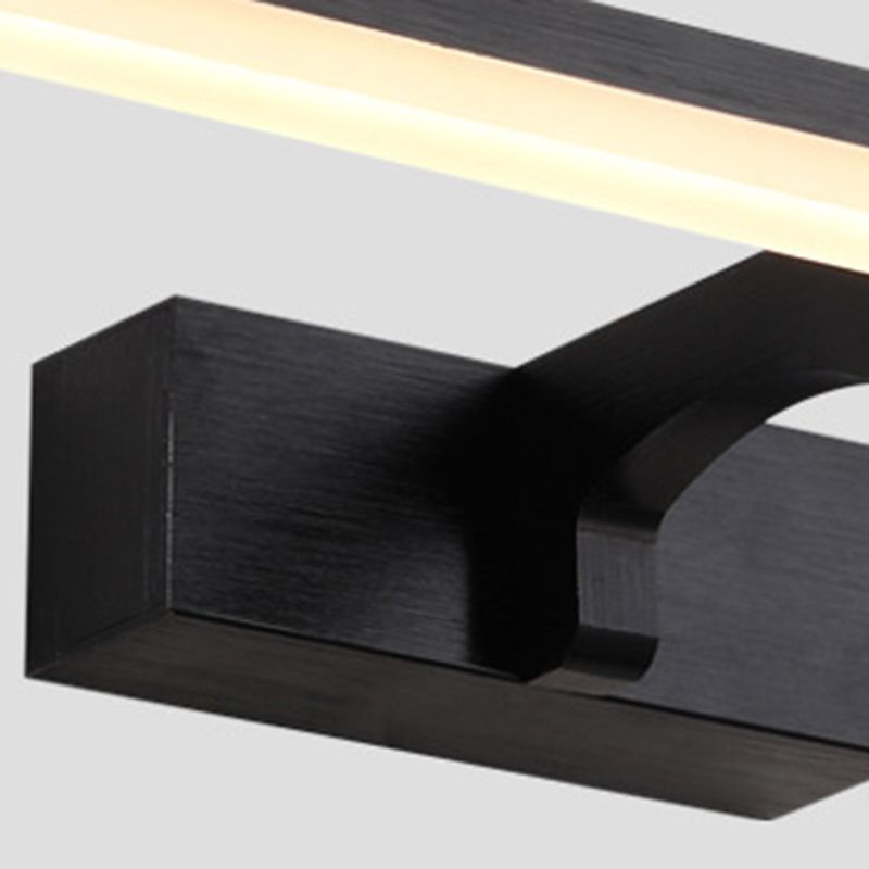 Modern Slim Linear Wall Sconce Simple Acrylic Bathroom LED Vanity Lighting Fixture