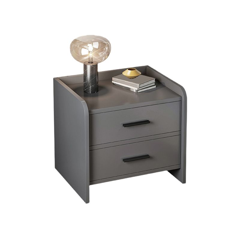 Contemporary Accent Table Nightstand Drawer Storage Night Table ,16.5" Tall