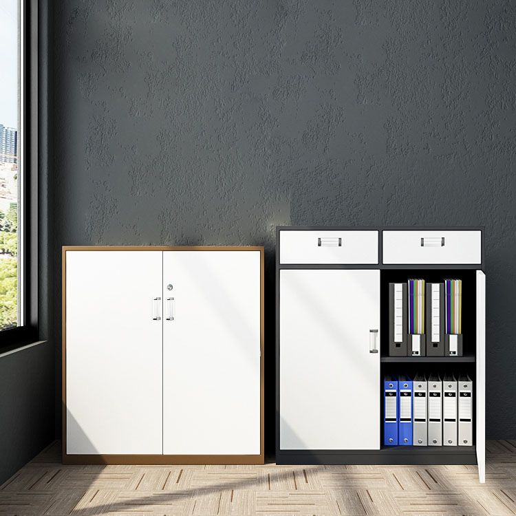 Modern Metal Filing Cabinet with Lock Storage for Home and Office