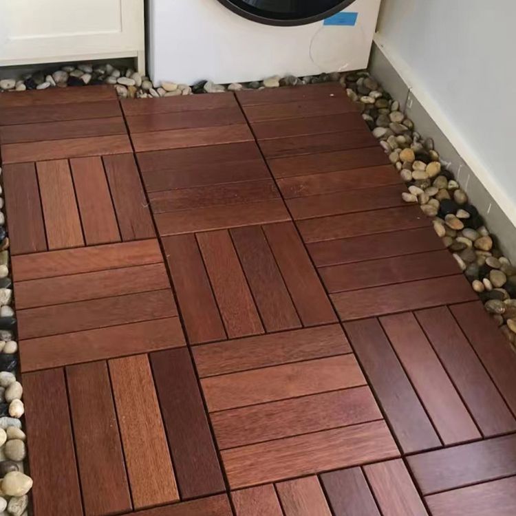 Interlocking Deck Tiles Wood Deck Flooring Tiles for Outdoor Patio