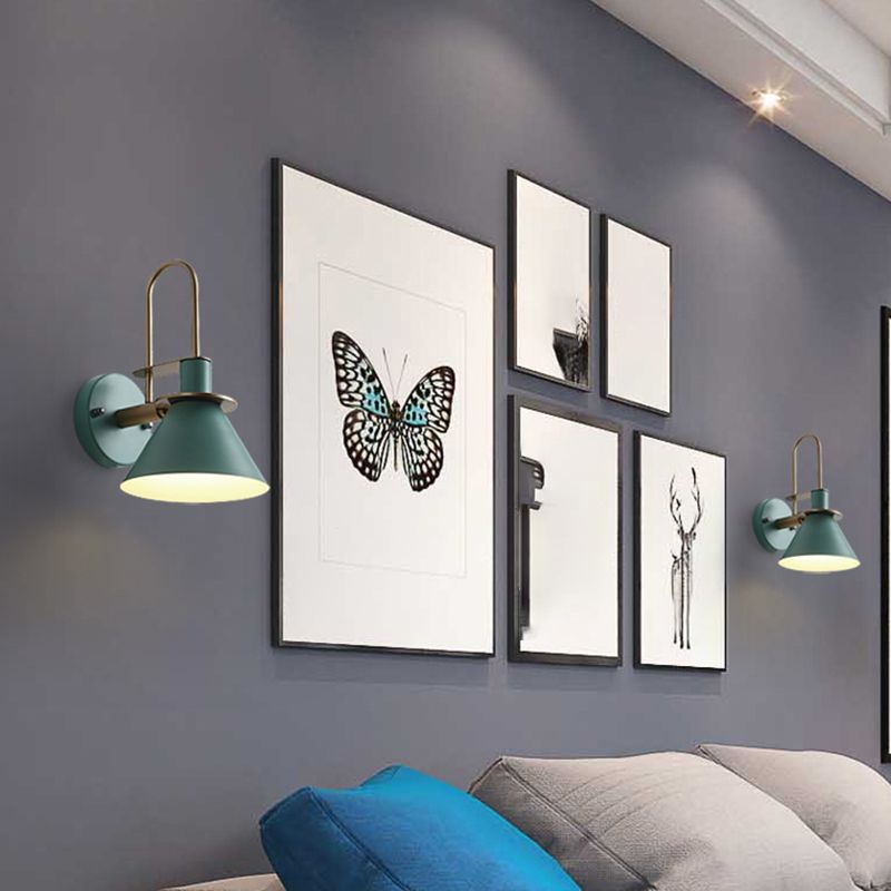 Industrial Colorful Vanity Light Simple Wall Light Sconce for Washroom