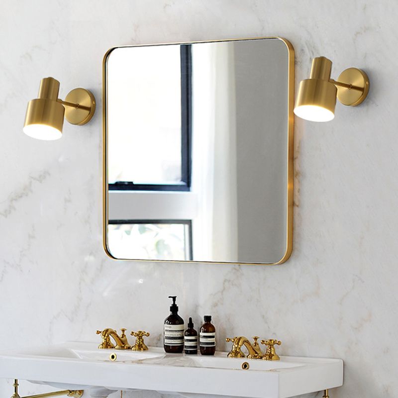 Modern Metallic Vanity Light Simple Wall Light Sconce for Bathroom