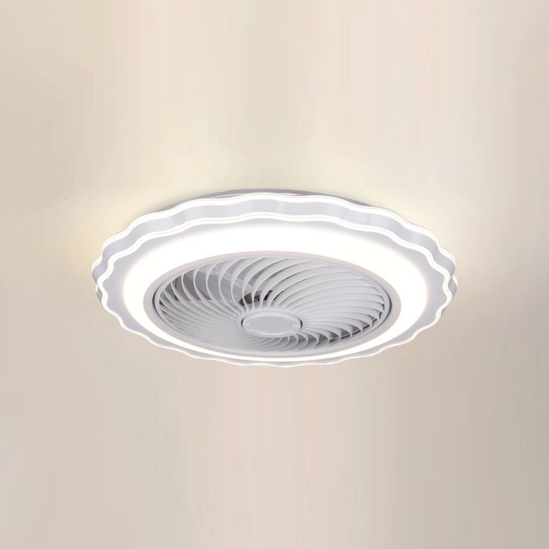 Lampe à la chambre à coucher pour enfants LED minimaliste semi-flustion Mont plafond plafond