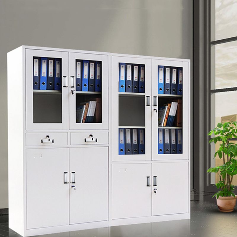 Modern Vertical Cabinet Metal File Cabinet with Storage Shelves