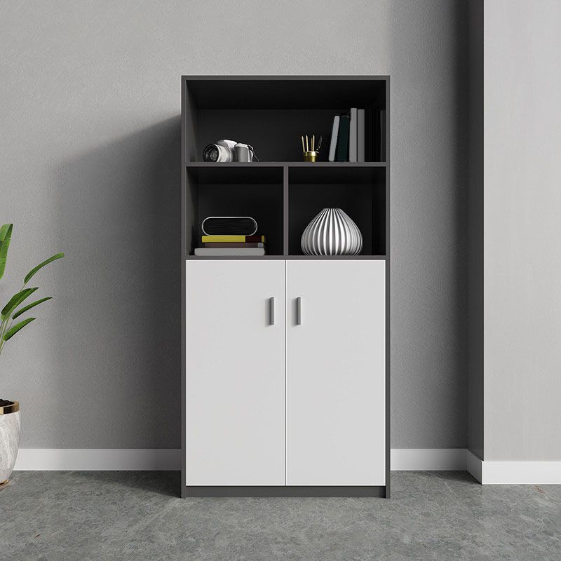 Contemporary Vertical File Cabinet Wood Filing Cabinet for Home Office