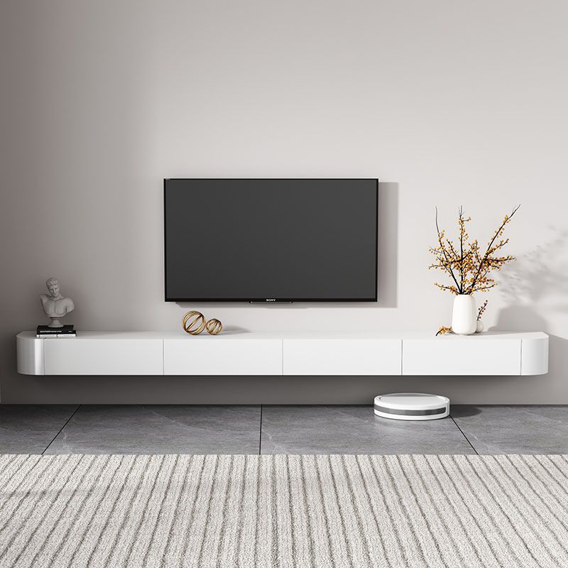 Floating Mount TV Stand Modern TV Stand Console with Drawers