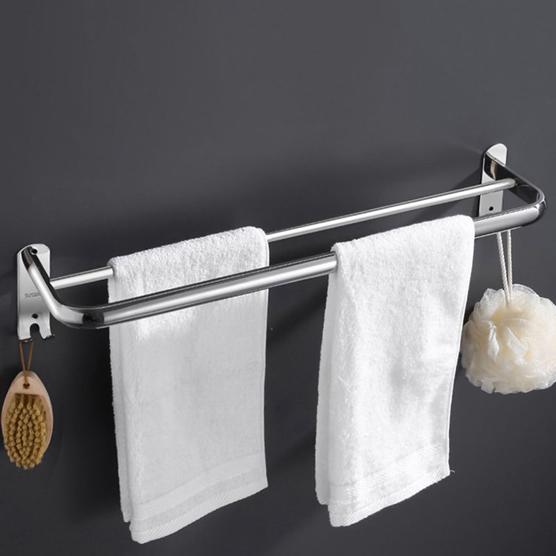 Modern Stainless Steel Bath Shelf Bathroom Accessories Hardware Set