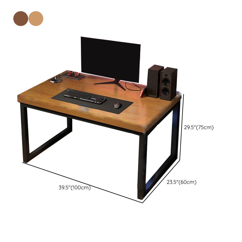 Rectangular Manufactured Wood Writing Desk Industrial Office Desk