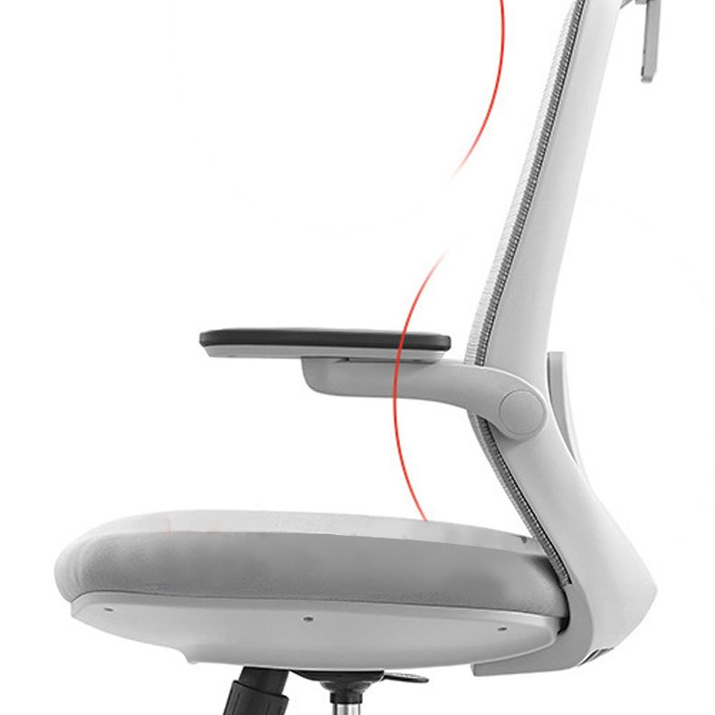 High Back Office Chair Contemporary Lumbar Support Desk Chair