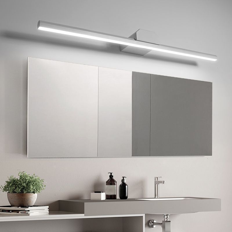 Luz larga de la pared montada en la pared Luces de tocador LED de estilo moderno para el baño