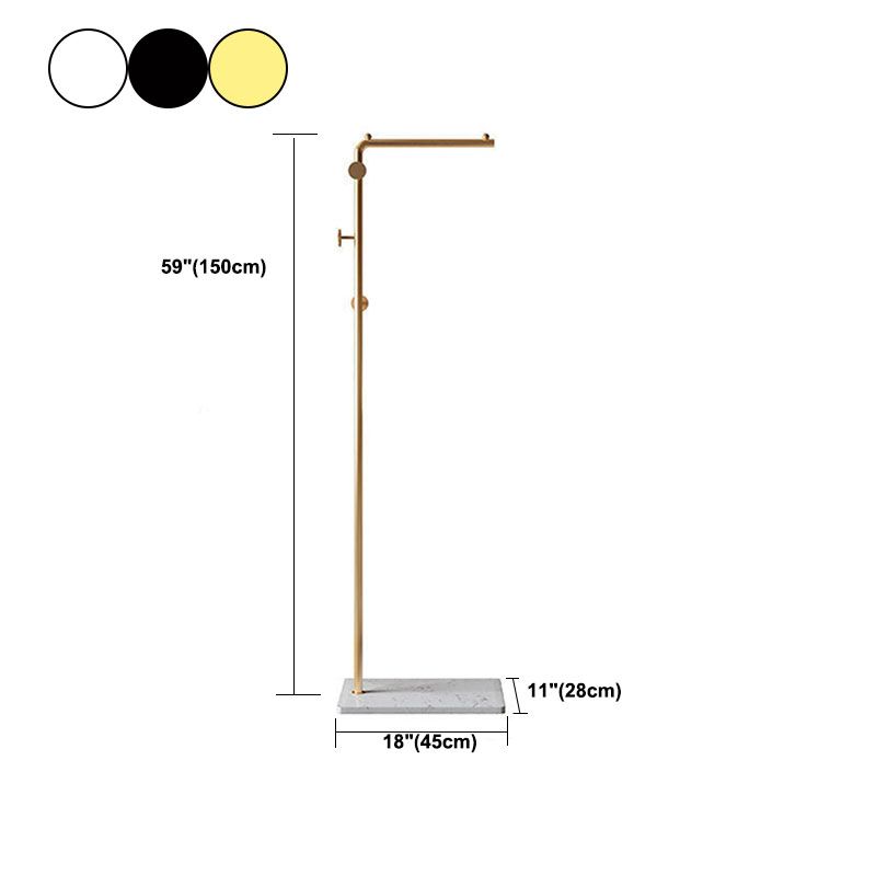 Coat Rack Entryway Kit Hanging Rail Free Standing Coat Hanger