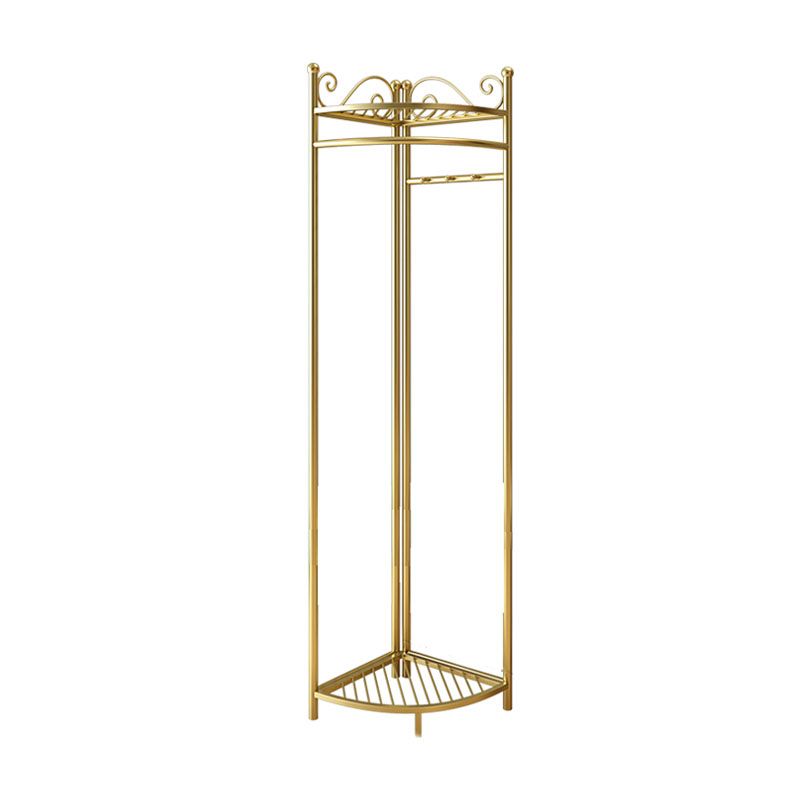 Contemporary Hall Stand Metal Storage Free Standing Coat Hanger Entryway Kit