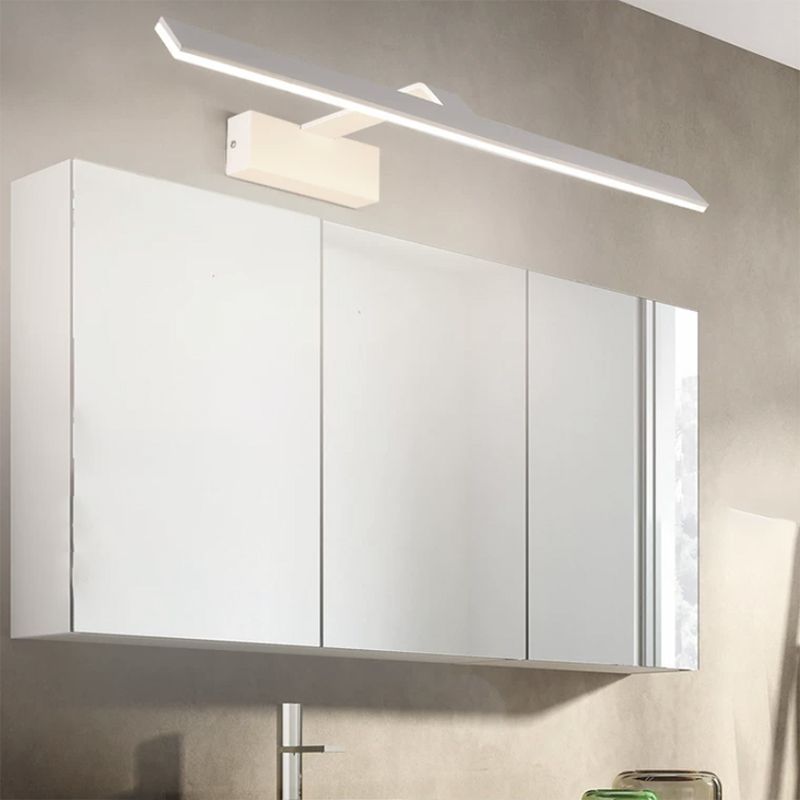 White Wall Sconce Light Modern Creative Wall Light for Bathroom