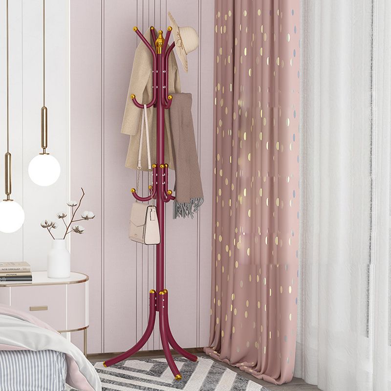 Modern Entryway Kit Metal Hooks Included Free Standing Hall Stand Coat Hanger