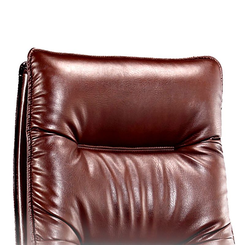 Modern Office Chair No Distressing Ergonomic Leather Desk Chair