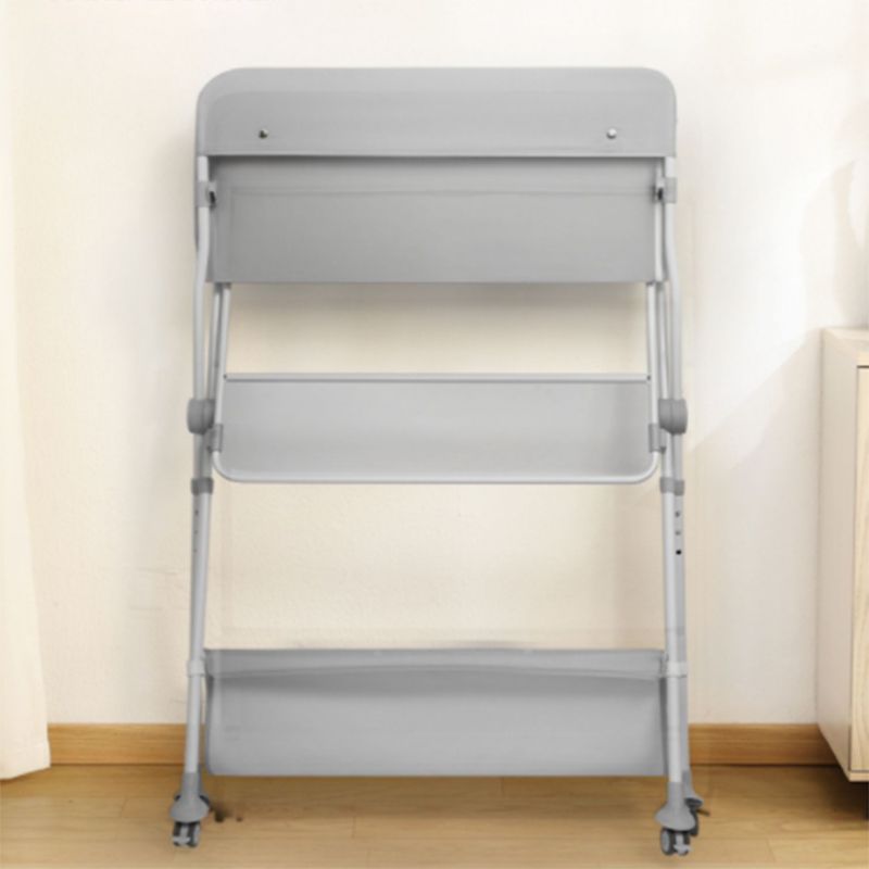 Safety Rails Baby Changing Table for Home, Portable Changing Table with Flat Top