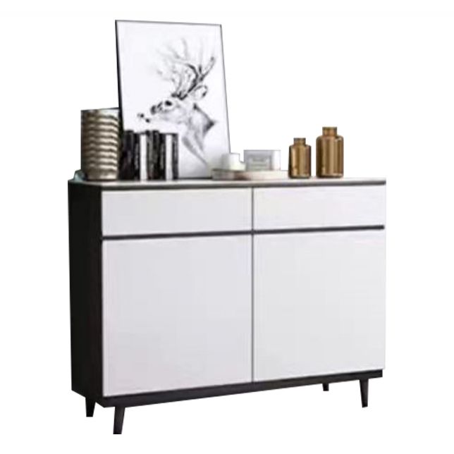 Contemporary Engineered Wood Sideboard Storage Sideboard for Dining Room