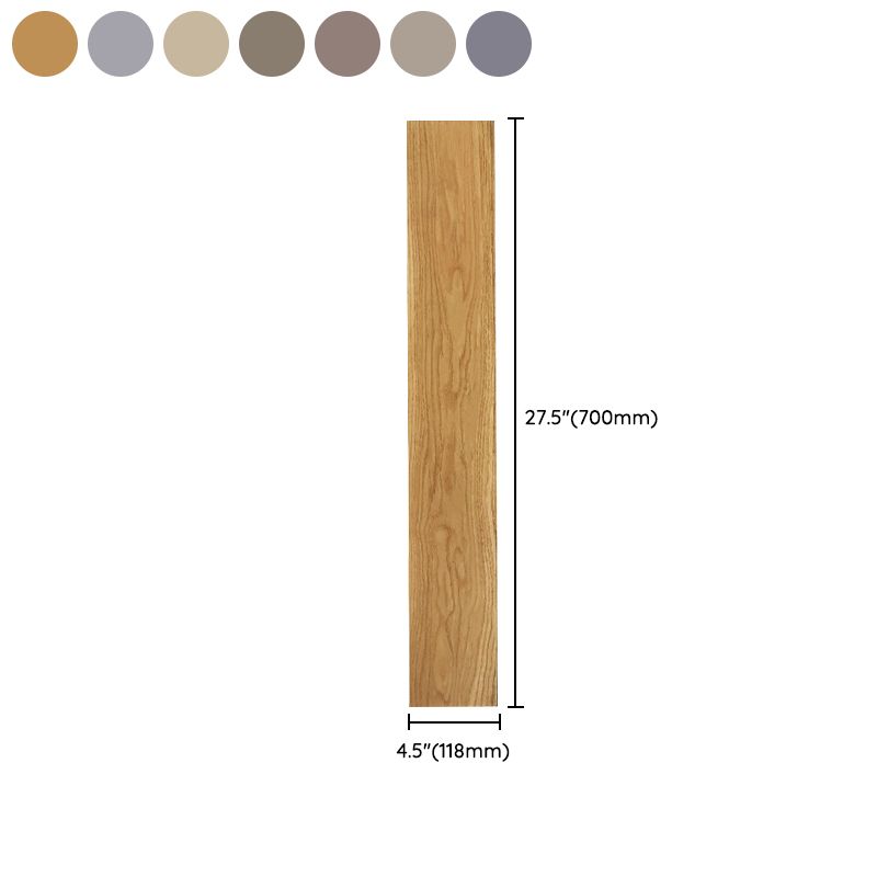 Modern Solid Wood Flooring Pure Color Interlocking Plank Flooring