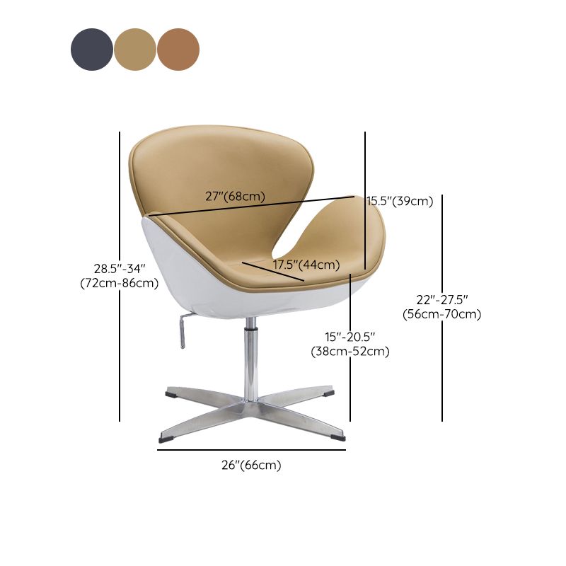 Modern No Arm Conference Chair Mid-Adjustable Chair for Office