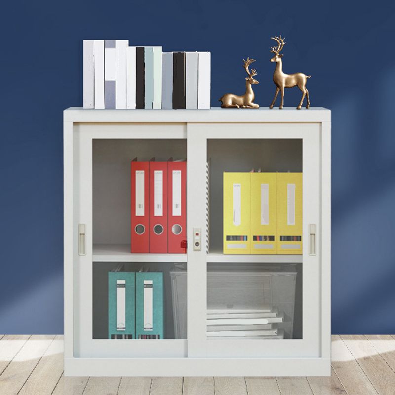 Modern Cabinet Metal Fire-Resistant Filing Cabinet with Storage