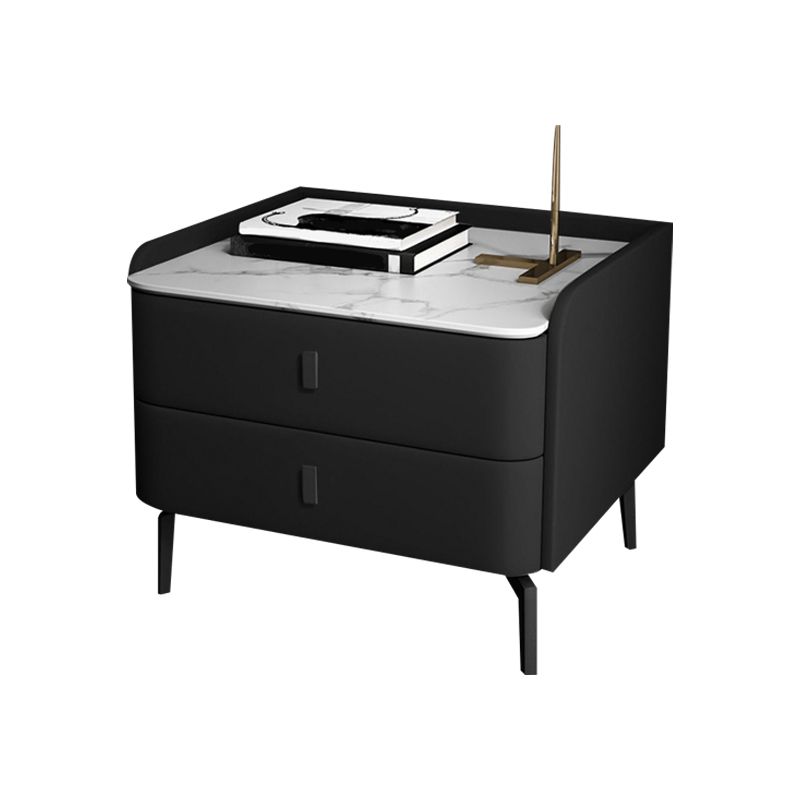 Contemporary Nightstand Contemporary Bed Nightstand with Drawers