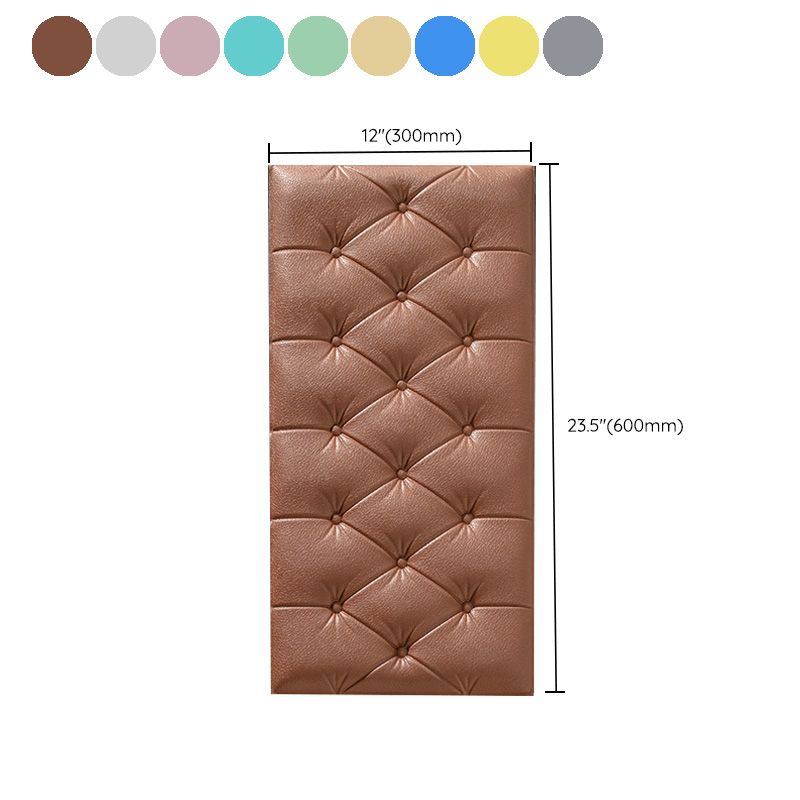 Modern Wall Paneling Living Room Peel and Stick 3D Embossing Waterproof Wall Paneling