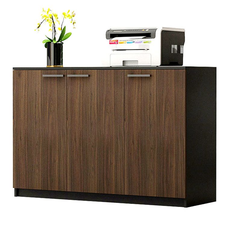 Modern Engineered Wood File Cabinet with Drawers for Home Office