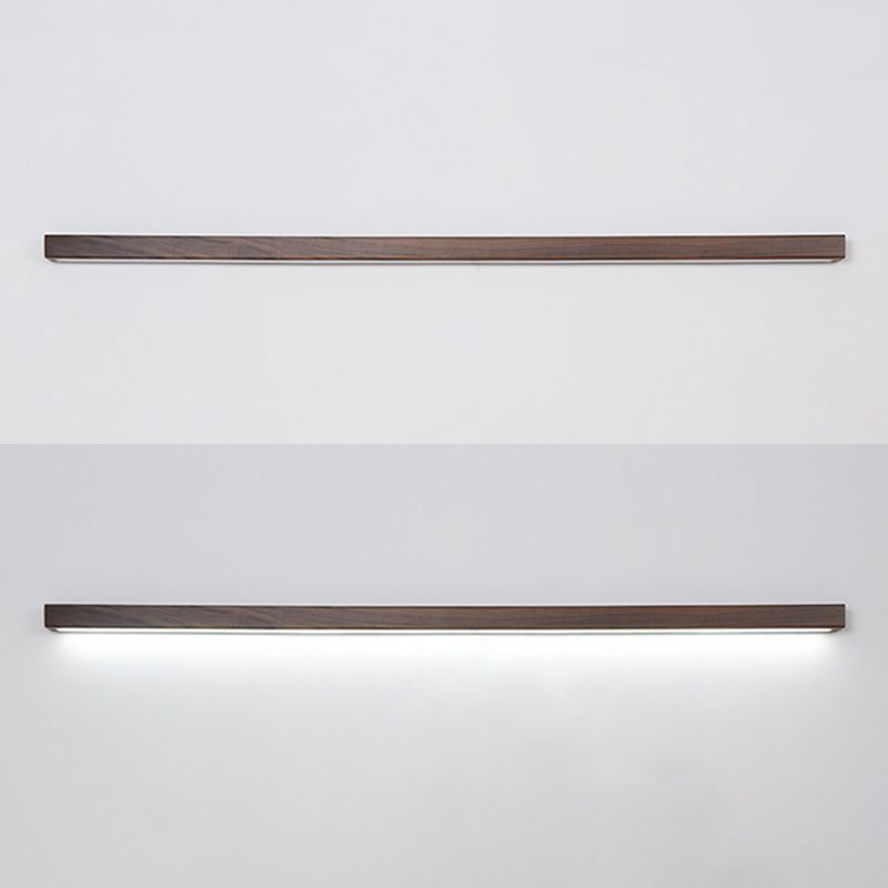 Contemporary Wall Light Fixture Wooden Wall Light Sconce for Bedroom