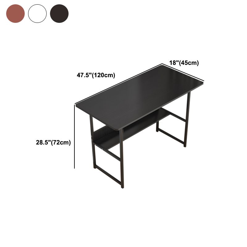 Contemporary Style Writing Desk Rectangular Office Desk for Study Room Office