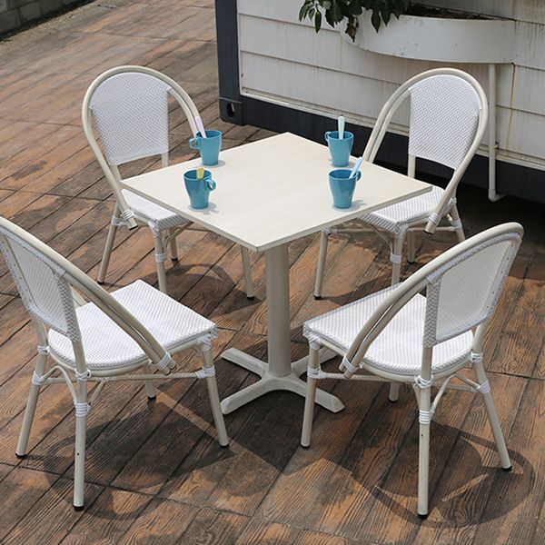 Contemporary Water Resistant Dining Table 2-Seater Patio Table