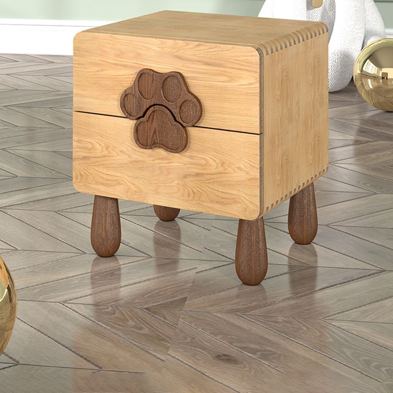 Brown Bedside Table for Nursery Modern & Contemporary Bedside Table for Nursery