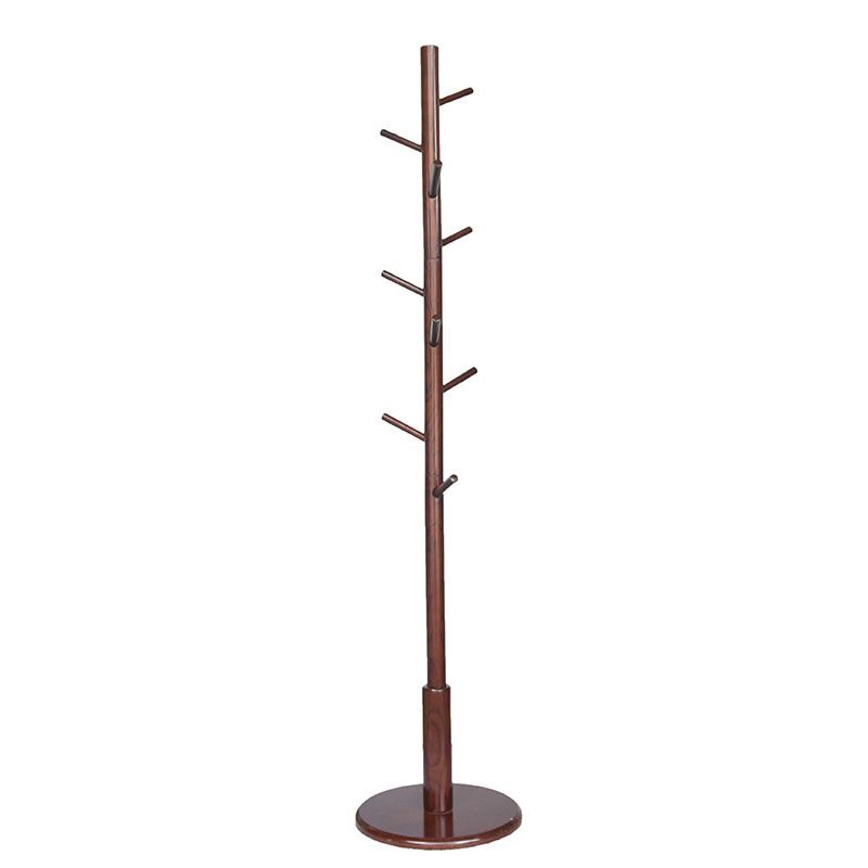 Mid Century Modern Entry Hall Tree Ash Free Standing Coat Hanger