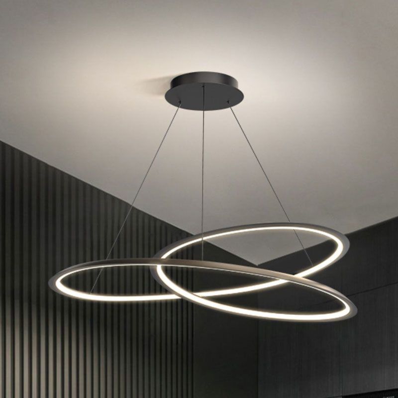 Characteristic Simple Modern Style LED Pendant Chandelier Light for Dining Room Living Room Bedroom