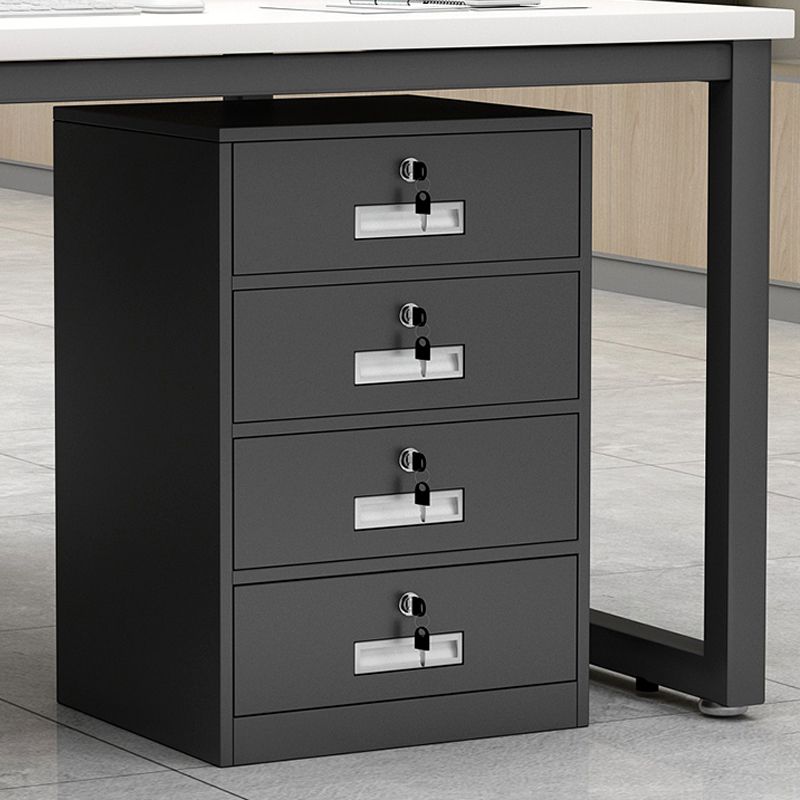 Vertical Filing Cabinet Metal File Cabinet with Lock and Storage