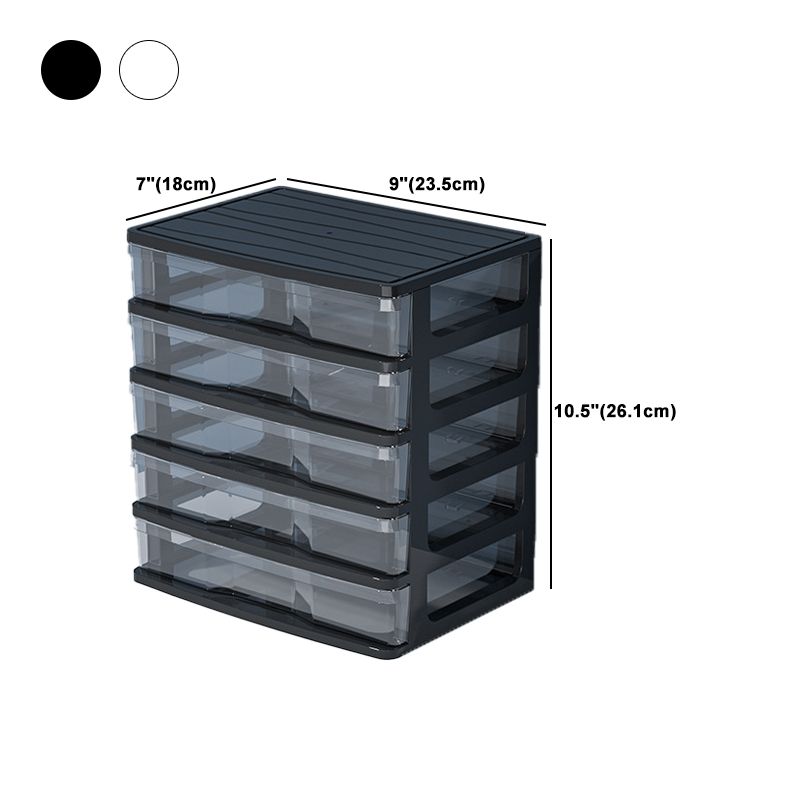 Modern Cabinet Plastic with Drawers Vertical Filing Cabinet for Office