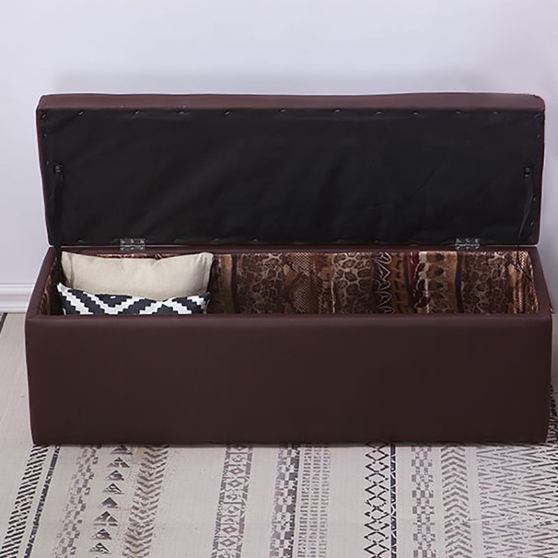 15.7" H Modern Cushioned Entryway Bench Upholstered Seating Bench